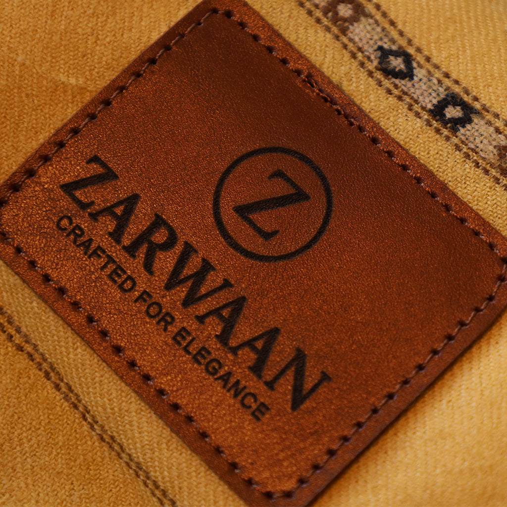 Premium Zarwaan Signature Winter Shawl - Ultra Soft and Light Weight - Classic Beige