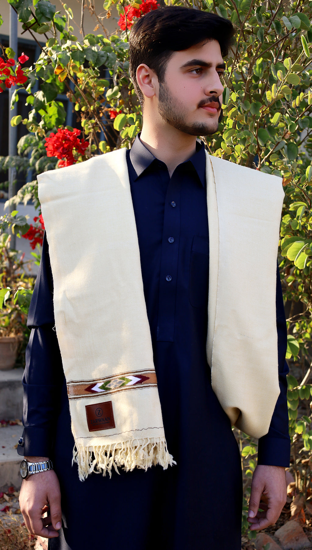 Everyday Elegance Shawl - Luminous Cream